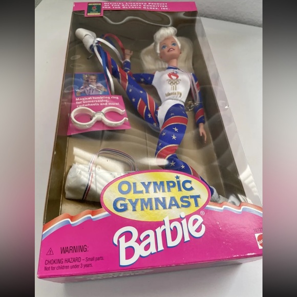 1996 Atlanta Olympic Games - Gymnast Barbie - vintage collectible- #15123 - Picture 2 of 7